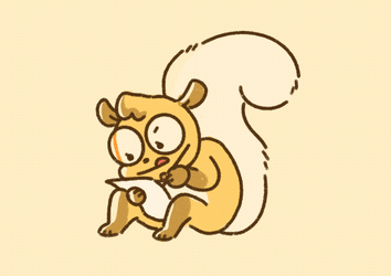 Squirrel Draw Fast GIF