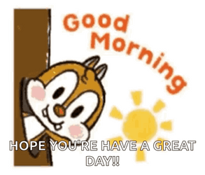 Squirrel Hope You're Have A Great Day GIF