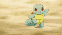 Squirtle Jumping Side To Side