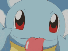 Squirtle Tongue Out