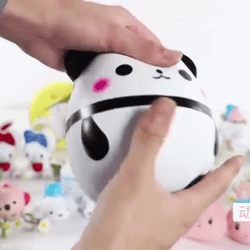 Squish Toy Panda GIF