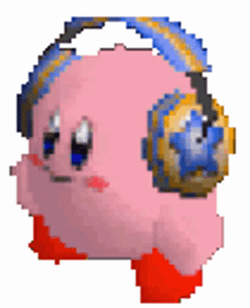 Squishmallow Kirby Music Dancing GIF