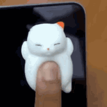 Squishy Cat Toy Belly Rubbing GIF