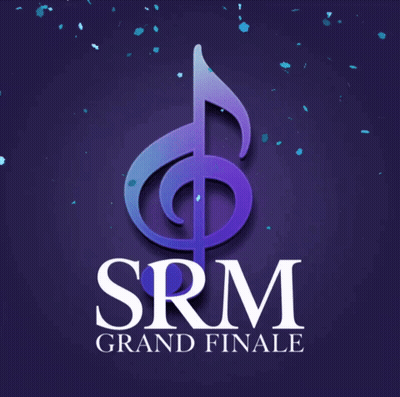 SRM Grand Finale Logo With Treble Clef GIF