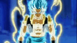 Ssb Gogeta Blue Power GIF
