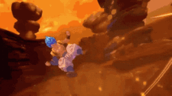 Ssb Gogeta Powr Fusion GIF