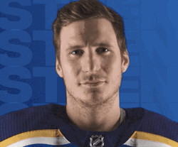 St. Louis Blues Alexander Steen British Teeth  GIF