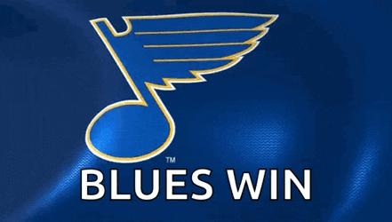 St Louis Blues Flag GIF