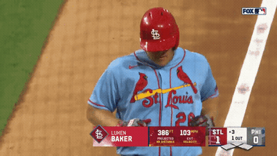 St. Louis Cardinals Baseball Player GIF
