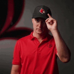 St Louis Cardinals Golf Tip Hat  GIF