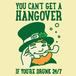 St. Patrick's Day Hangover GIF