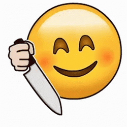 Stab Stabbing Emoji GIF