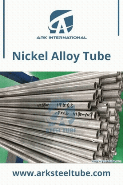 Stack Of Nickel Alloy Tubes Www.arksteeltube.com GIF
