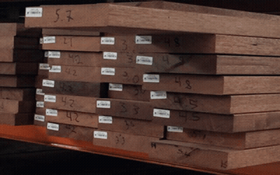 Stack Of Wood With Number 57 GIF