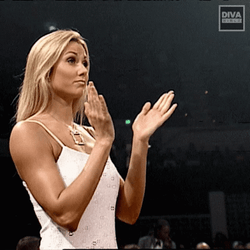 Stacy Keibler Clapping Hands GIF
