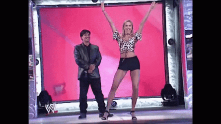 Stacy Keibler Dance Entrance GIF