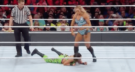 Stacy Keibler Drop Down Takedown GIF