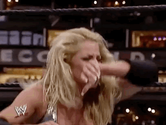 Stacy Keibler Overjoy Moment GIF