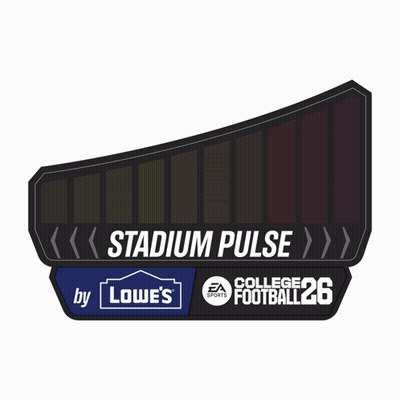Stadium Pulse College Football 26 Logo GIF