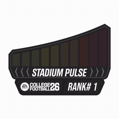 Stadium Pulse College Football 26 Rank # 1 GIF