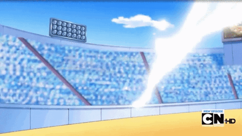 Stadium That Says CN + HD GIF