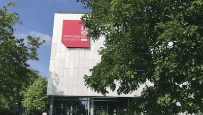 Staffordshire University Building GIF