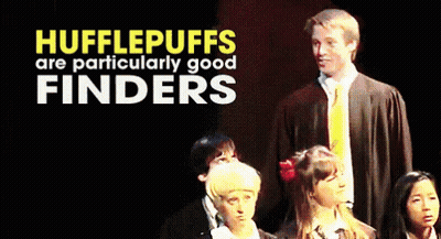 Stage Group Hufflepuffs Are Particularly Good Finders GIF