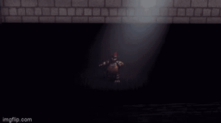 Stage Light Focus Biggie Cheese GIF