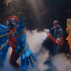 Stage Performance Fire Extinguisher For Smoke Effect GIF