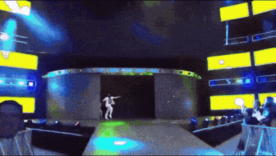 Stage With Many Lights GIF