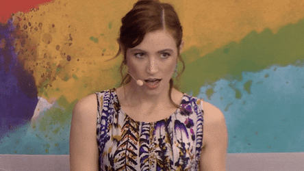 Stahp It Flirty Shy Lady GIF