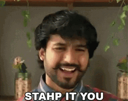 Stahp Mohit Gaur Indian Personality GIF