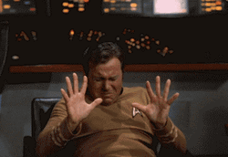 Stahp William Shatner Star Trek GIF