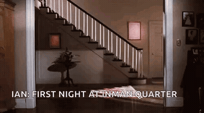 Staircase First Night At Inman Quarter GIF
