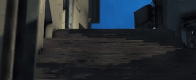 Stairs Leading To Blue Sky GIF