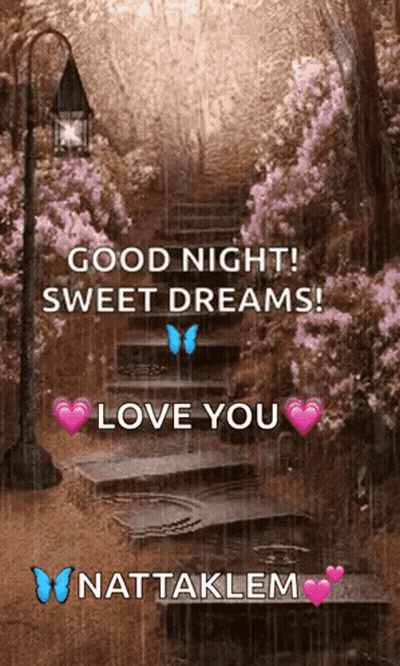 Stairs With Good Night Sweet Dreams I Love You GIF