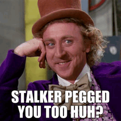 Stalker Pegging Meme GIF