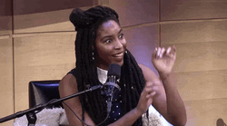 Stalking Mime Jessica Williams GIF