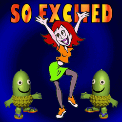 Stamping Feet Excited Meme GIF
