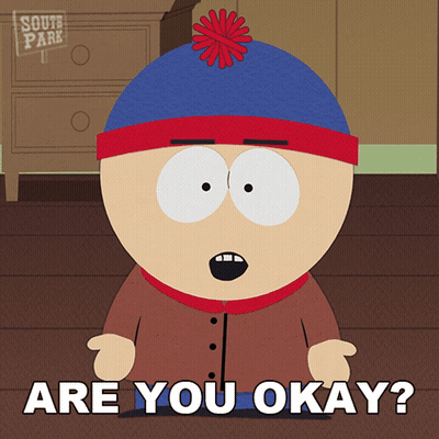 Stan Marsh Asking Are You Okay GIF