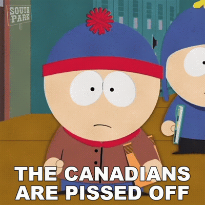 Stan Marsh From South Park Is Holding A Pair Of Combs GIF