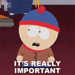 Stan Marsh Important Thought GIF