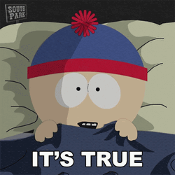 Stan Marsh It's True In Bed GIF