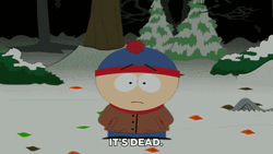 Stan Marsh Outside It's Dead GIF