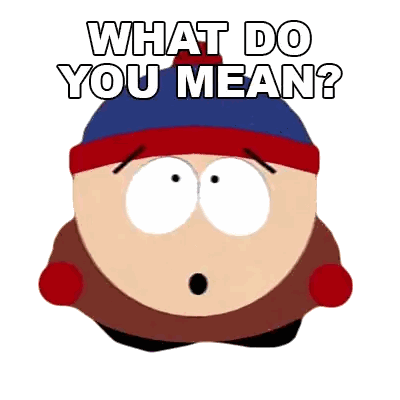 Stan Marsh Saying What Sticker