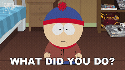 Stan Marsh Says What Did You Do In A Bedroom GIF