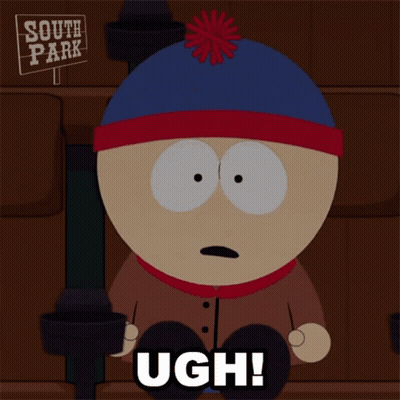 Stan Marsh South Park Says Ugh GIF
