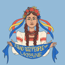 Stand With The People Of Ukraine GIF