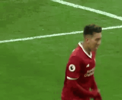 Standard Chartered Soccer Player Dancing In Red Jersey GIF