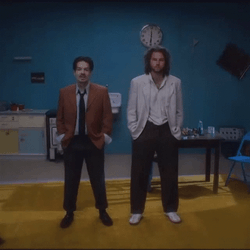 Standing Clemens Rehbein And Philipp Dausch GIF